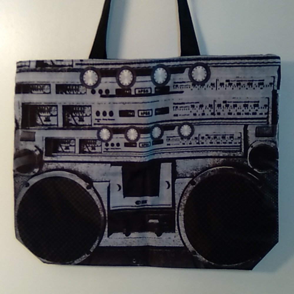 NEW- Tote bag- Shoulder bag- BOOMBOX